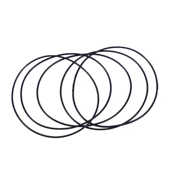 New 5 pcs Black Rubber Oil Seal O-ring Seal Seals 80 mm x 77 mm x 1.5 mm
New 5 pcs Black Rubber Oil Seal O-ring Seal Seals 80 mm x 77 mm x 1.5 mm