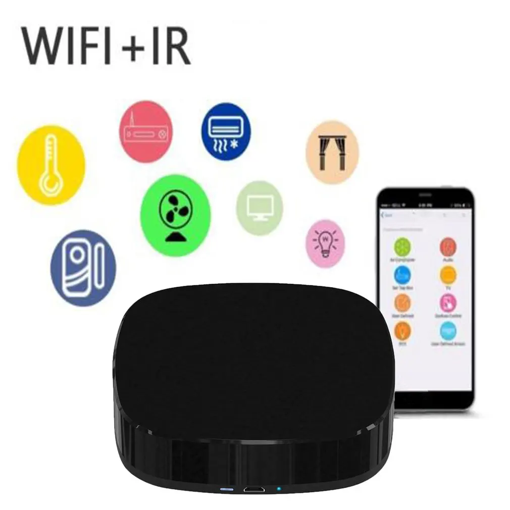 A1 Smart Universal Home Remote control IR WiFi Automatic Intelligent Remote Control Suitable for Alexa Google Assistant
A1 Smart Universal Home Remote control IR WiFi Automatic Intelligent Remote Control Suitable for Alexa Google Assistant