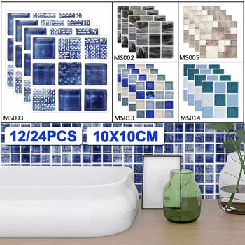 PVC Art Simple Waterproof Tile Sticker Fashion Design Tile Sticker Suitable for Kitchen/Bathroom 10x10cm
PVC Art Simple Waterproof Tile Sticker Fashion Design Tile Sticker Suitable for Kitchen/Bathroom 10x10cm