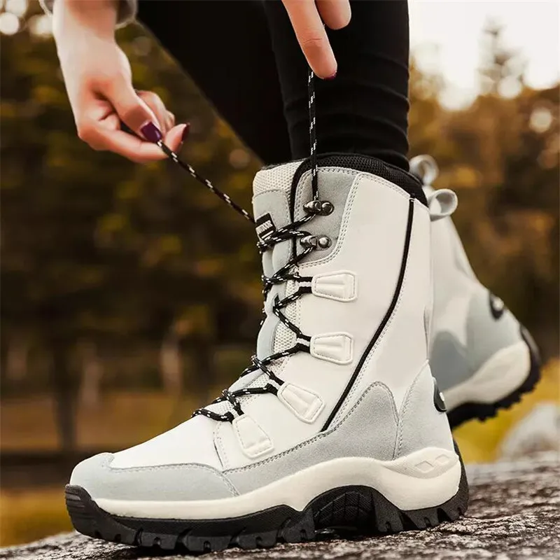 Women Snow Boots Winter Warm Ankle Boots Waterproof Sneakers Woman Hiking Shoes Outdoor Sports Shoes for Female Travel Shoes
Women Snow Boots Winter Warm Ankle Boots Waterproof Sneakers Woman Hiking Shoes Outdoor Sports Shoes for Female Travel Shoes