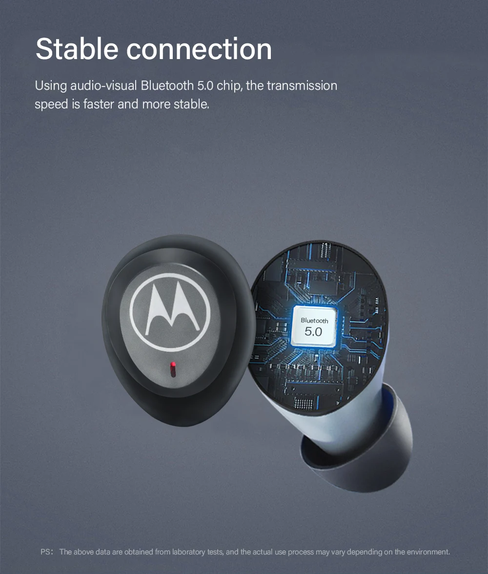 Motorola True Wireless Bluetooth 5.0 Earphone Noise Reduction Sports Headset support Smart Voice Alexa, Siri, Google Assistant Motorola True Wireless Bluetooth 5.0 Earphone Noise Reduction Sports Headset support Smart Voice Alexa, Siri, Google Assistant