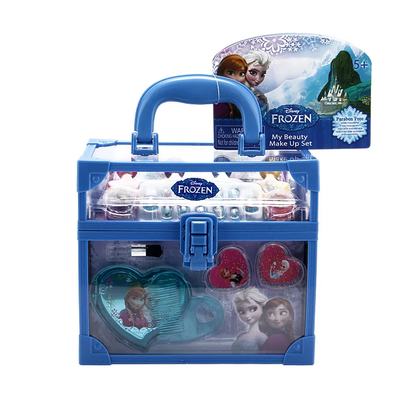 Disney Children Cosmetics Frozen Princess Makeup Kit Suitcase Lipstick GIRL'S Toy D22358 
Disney Children Cosmetics Frozen Princess Makeup Kit Suitcase Lipstick GIRL'S Toy D22358
