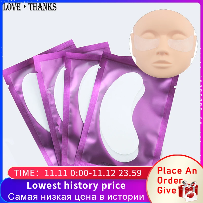 10/20/50 Pairs/pack New Paper Patches Eyelash Extension Under Eye Gel Pad Lash Grafted Eye Tips Sticker Wraps Makeup Tool 
10/20/50 Pairs/pack New Paper Patches Eyelash Extension Under Eye Gel Pad Lash Grafted Eye Tips Sticker Wraps Makeup Tool