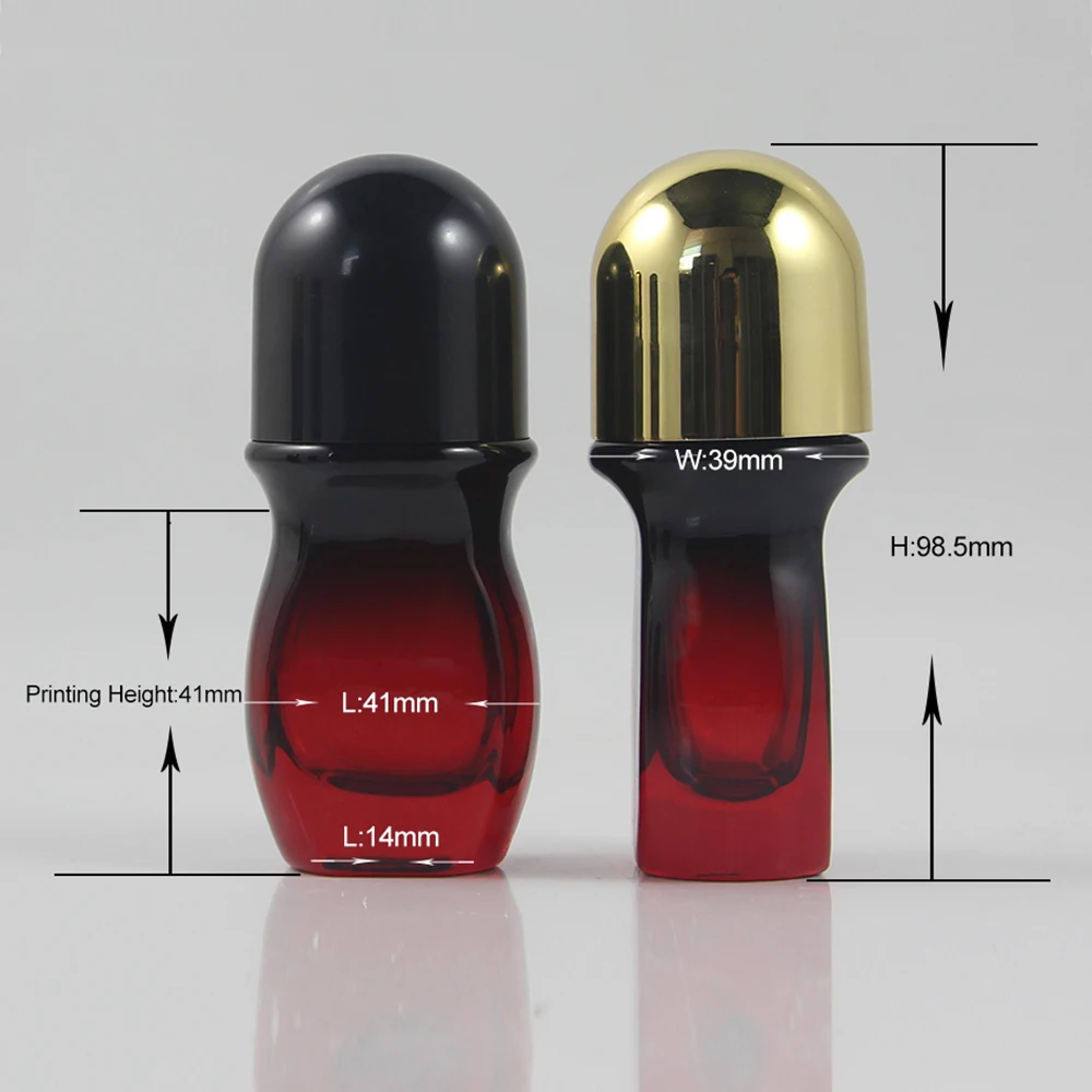 Red gradient empty deodorant container 30ml glass bottle essence oil roller bottles
Red gradient empty deodorant container 30ml glass bottle essence oil roller bottles
