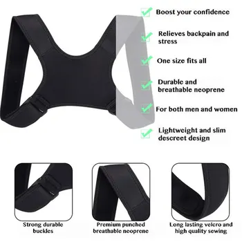 SBR Back Corrector Humpback Correction Preventing Backache Protection Back New Spine Posture Corrector
SBR Back Corrector Humpback Correction Preventing Backache Protection Back New Spine Posture Corrector