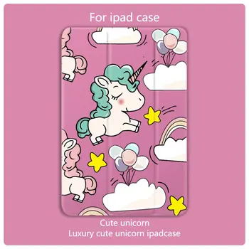 Cartoon Lovely Unicorn Flip Case For iPad Mini 5 4 3 2 1 Tablet Case Cover Auto Sleep Wake for iPad air 2 10.2-in iPad 2019
Cartoon Lovely Unicorn Flip Case For iPad Mini 5 4 3 2 1 Tablet Case Cover Auto Sleep Wake for iPad air 2 10.2-in iPad 2019