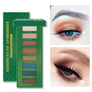Luxury 8 Color Green Eyeshadow Palette Bright Eye Shadow Christmas Makeup Palette Matte Shimmer Eyeshadow Long Lasting Cosmetic
Luxury 8 Color Green Eyeshadow Palette Bright Eye Shadow Christmas Makeup Palette Matte Shimmer Eyeshadow Long Lasting Cosmetic