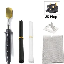Electric Soldering Iron With Plastic Handle Flat Tip EU UK Welded Wire Mesh Set For Car Bumper Repair Crack Spatula Hand Tool
Electric Soldering Iron With Plastic Handle Flat Tip EU UK Welded Wire Mesh Set For Car Bumper Repair Crack Spatula Hand Tool