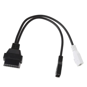 VAG Adapter For AUDI 2X2 OBD1 OBD2 Car Diagnostic Cable 2P+2P Fits Audi 2X2Pin to OBD2 16Pin Female Connector VAG COM VW Skoda
VAG Adapter For AUDI 2X2 OBD1 OBD2 Car Diagnostic Cable 2P+2P Fits Audi 2X2Pin to OBD2 16Pin Female Connector VAG COM VW Skoda