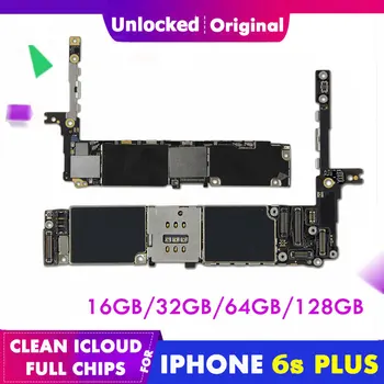 For iPhone 6S Plus 5.5'' 16g 32g 64g 128g Original Mother board Mainboard Logic Board Repair Assembly Motherboard iCloud Unlock
For iPhone 6S Plus 5.5'' 16g 32g 64g 128g Original Mother board Mainboard Logic Board Repair Assembly Motherboard iCloud Unlock
