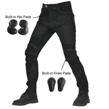 Upgrade Men Motorcycle Riding Jeans Motocross Racing Pants Moto Vaqueros Pantalon With 4 X CE Armor Knee Hip Protector Pads
Upgrade Men Motorcycle Riding Jeans Motocross Racing Pants Moto Vaqueros Pantalon With 4 X CE Armor Knee Hip Protector Pads