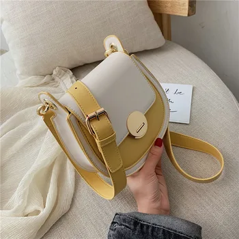 Hit Color Saddle Bag PU Leather Crossbody Bags For Women 2020 Mini Shoulder Messenger Bags Lady Travel Totes Bags
Hit Color Saddle Bag PU Leather Crossbody Bags For Women 2020 Mini Shoulder Messenger Bags Lady Travel Totes Bags