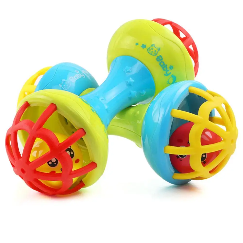 Baby Teether Toys Multicolor Baby Teether Rattle Toy Grasping Gums Hand Bell Educational Gift Rattle Toy
Baby Teether Toys Multicolor Baby Teether Rattle Toy Grasping Gums Hand Bell Educational Gift Rattle Toy