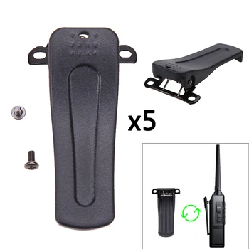 5 x Belt Clip for Retevis H777 for BaoFeng BF-666S 777S BF-888S 2-Way Radio Applies to Baofeng BF-666S, BF-777S, BF-888S New
5 x Belt Clip for Retevis H777 for BaoFeng BF-666S 777S BF-888S 2-Way Radio Applies to Baofeng BF-666S, BF-777S, BF-888S New