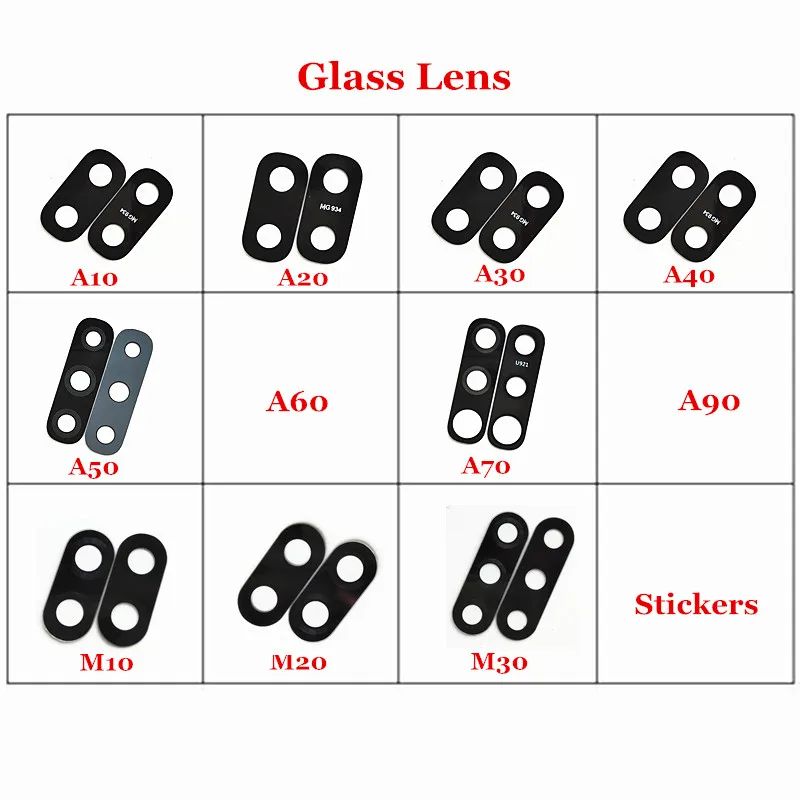 Phone Housing Back Cover Rear Back Camera Glass Lens with Sticker for Samsung Galaxy A10 A20 A30 A40 A50 A60 A70 A90 M10 M20 M30
Phone Housing Back Cover Rear Back Camera Glass Lens with Sticker for Samsung Galaxy A10 A20 A30 A40 A50 A60 A70 A90 M10 M20 M30