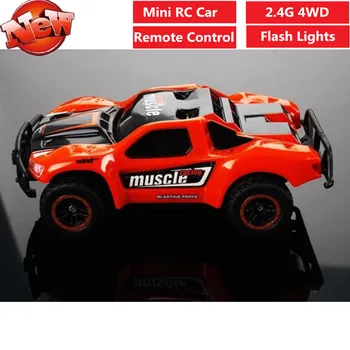 High Speed Mini RC Car 2.4G 4WD Remote Control Racing Car Toy with flash lights rechargeable battery RC Racing Car Climbing
High Speed Mini RC Car 2.4G 4WD Remote Control Racing Car Toy with flash lights rechargeable battery RC Racing Car Climbing
