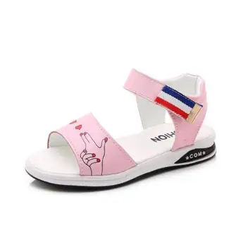 Summer kids beach sandals for girls 2020 cute princess leaves bow shoes students soft bottom pink and white size 27-37
Summer kids beach sandals for girls 2020 cute princess leaves bow shoes students soft bottom pink and white size 27-37