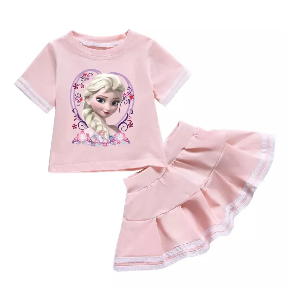 Фото Комплект одежды Принцессы Disney Frozen Aisha для девочек футболка с длинными рукавами и