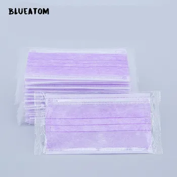 50pcs Non Woven Fabric Earloop Mask Disposable Masks Breathable Mask Purple Yellow Red Orange Gray Masks 
50pcs Non Woven Fabric Earloop Mask Disposable Masks Breathable Mask Purple Yellow Red Orange Gray Masks