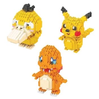 BoYu Anime Game Figures Bricks Pocket Monsters Micro Diamond Block Pika Figures Charmander Psyduck For Building Bricks Toys
BoYu Anime Game Figures Bricks Pocket Monsters Micro Diamond Block Pika Figures Charmander Psyduck For Building Bricks Toys