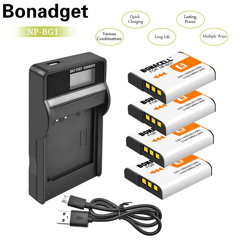 Bonadget NP BG1 NP-BG1 npbg1 for Sony Battery LCD Charger DSC-T100 DSC-T20 DSC-H3 DSC-H7 DSC-H9 DSC-H10 DSC-H20 DSC-N2 DSC-N1
Bonadget NP BG1 NP-BG1 npbg1 for Sony Battery LCD Charger DSC-T100 DSC-T20 DSC-H3 DSC-H7 DSC-H9 DSC-H10 DSC-H20 DSC-N2 DSC-N1