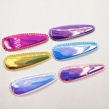 6cm 200pcs/lot pu Padded Snap Clip cover Applique Glitter DIY BB Hair Clip Accessories 
6cm 200pcs/lot pu Padded Snap Clip cover Applique Glitter DIY BB Hair Clip Accessories