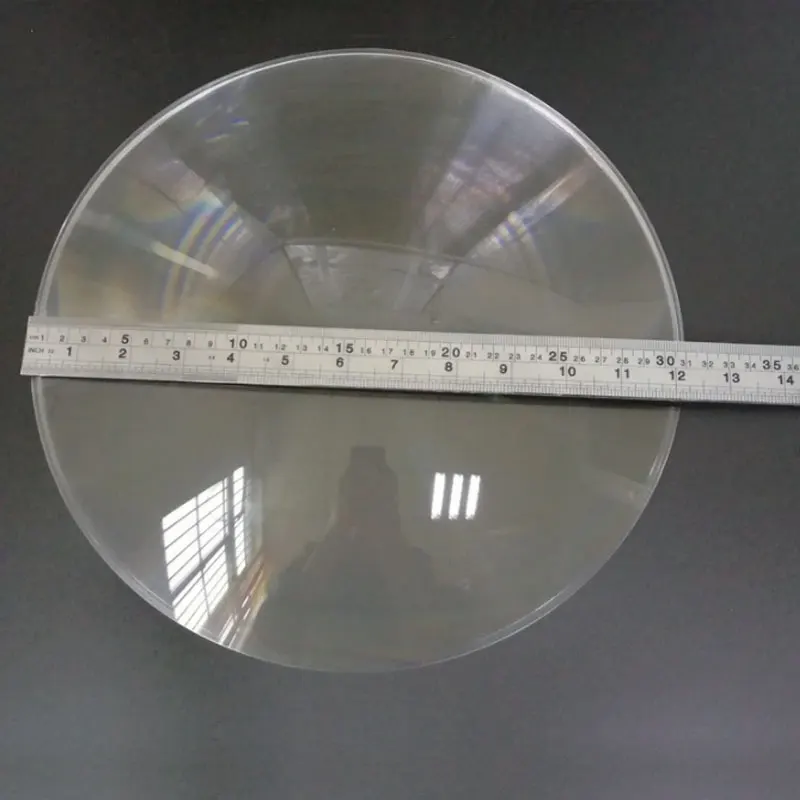 300 мм большая оптическая ПММА пластиковая солнечная линза Френеля фокусное