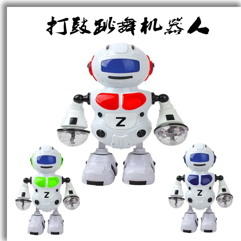 Electric Dancing Drum Robot Educational Creative Children Light Music Toy Joy Side Drum Hand Robot
Electric Dancing Drum Robot Educational Creative Children Light Music Toy Joy Side Drum Hand Robot