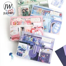 JIANWU 90 Pcs/Set Creative Material Memo Pad Set Bag Ins Wind Decoration Basic Journal Stickers Material BUJO dec material 
JIANWU 90 Pcs/Set Creative Material Memo Pad Set Bag Ins Wind Decoration Basic Journal Stickers Material BUJO dec material