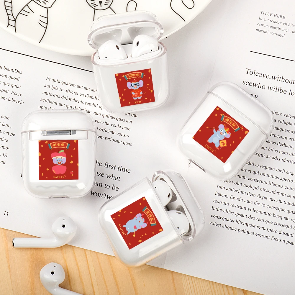 China Spring Festival pattern Clear Case For Airpods pro Transparent Case For AirPods 1 2 3 Case Hard PC wireless Protective box
China Spring Festival pattern Clear Case For Airpods pro Transparent Case For AirPods 1 2 3 Case Hard PC wireless Protective box