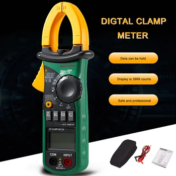 MASTECH MS2008B Digtal Clamp Meter with Light Temp Frequency ACDC Digital Multimeter Electric Tester Current Clamp Meter Ammeter
MASTECH MS2008B Digtal Clamp Meter with Light Temp Frequency ACDC Digital Multimeter Electric Tester Current Clamp Meter Ammeter