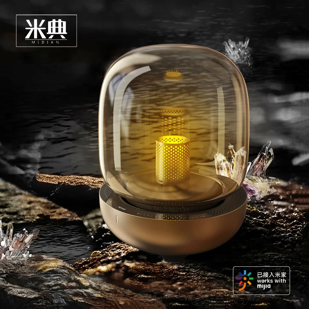 MIDIAN Music Atmosphere Light Wireless Bluetooth-compatible Speaker APP Timming No-Blue Light Bedside Lamp Night Light Mijia APP
MIDIAN Music Atmosphere Light Wireless Bluetooth-compatible Speaker APP Timming No-Blue Light Bedside Lamp Night Light Mijia APP