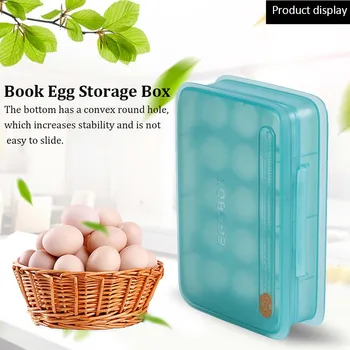 Creative Vertical Egg Storage Box Kitchen Compartment With Lid Eggs Tray Rack Bracket Refrigerator Egg Organizer
Creative Vertical Egg Storage Box Kitchen Compartment With Lid Eggs Tray Rack Bracket Refrigerator Egg Organizer