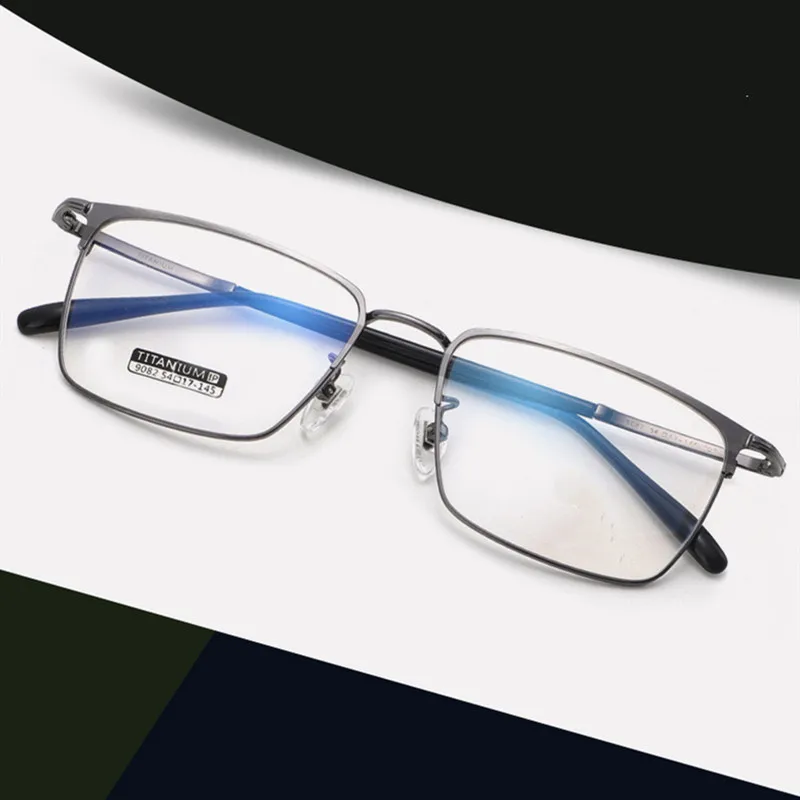 OEYEYEO New Business Atmosphere Casual Spectacles Frame Men's Retro Fashion Elegant Non-Magnetic Semi-Titanium Eyeglasses DM9082
OEYEYEO New Business Atmosphere Casual Spectacles Frame Men's Retro Fashion Elegant Non-Magnetic Semi-Titanium Eyeglasses DM9082