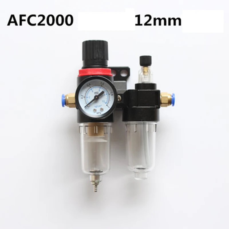 G1/4" Port AFC2000 Air Compressor Treatment Unit Oil Water Separator Regulator FRL Combination Union Filter Airbrush Lubricator
G1/4" Port AFC2000 Air Compressor Treatment Unit Oil Water Separator Regulator FRL Combination Union Filter Airbrush Lubricator