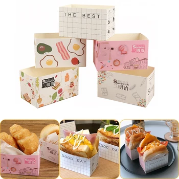 50 Pcs Cake Packaging Bagsandwich Wrapping Paper Thick Egg Toast Bread Breakfast Packaging Box Burger Oil Paper Paper Tray
50 Pcs Cake Packaging Bagsandwich Wrapping Paper Thick Egg Toast Bread Breakfast Packaging Box Burger Oil Paper Paper Tray