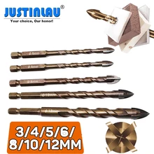 JUSTINLAU 3~12mm Best Cross Hex Tile Drill Bits Set for Glass Ceramic Concrete Hole Opener Brick Hard Alloy Triangle Bit Tools
JUSTINLAU 3~12mm Best Cross Hex Tile Drill Bits Set for Glass Ceramic Concrete Hole Opener Brick Hard Alloy Triangle Bit Tools