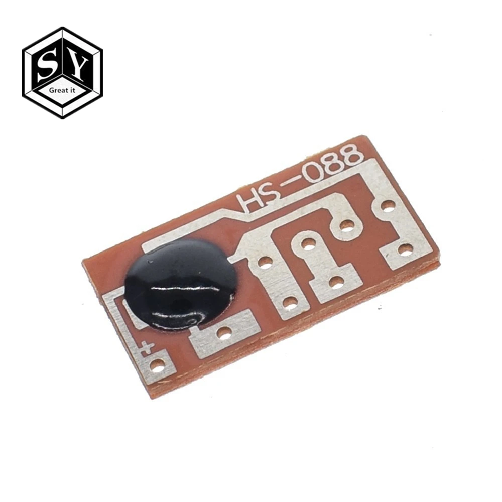 GREAT IT 10PCS HS-088 Dingdong Tone Doorbell Music Voice Module Board IC Sound Chip For DIY/Toy
GREAT IT 10PCS HS-088 Dingdong Tone Doorbell Music Voice Module Board IC Sound Chip For DIY/Toy