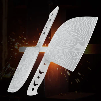 6.5 inch 4cr13 Stainless Butcher Knife Blade High Carbon Chef Knife DIY Cleaver Slicing Chopper Replaceable Blade Kitchen Tools
6.5 inch 4cr13 Stainless Butcher Knife Blade High Carbon Chef Knife DIY Cleaver Slicing Chopper Replaceable Blade Kitchen Tools