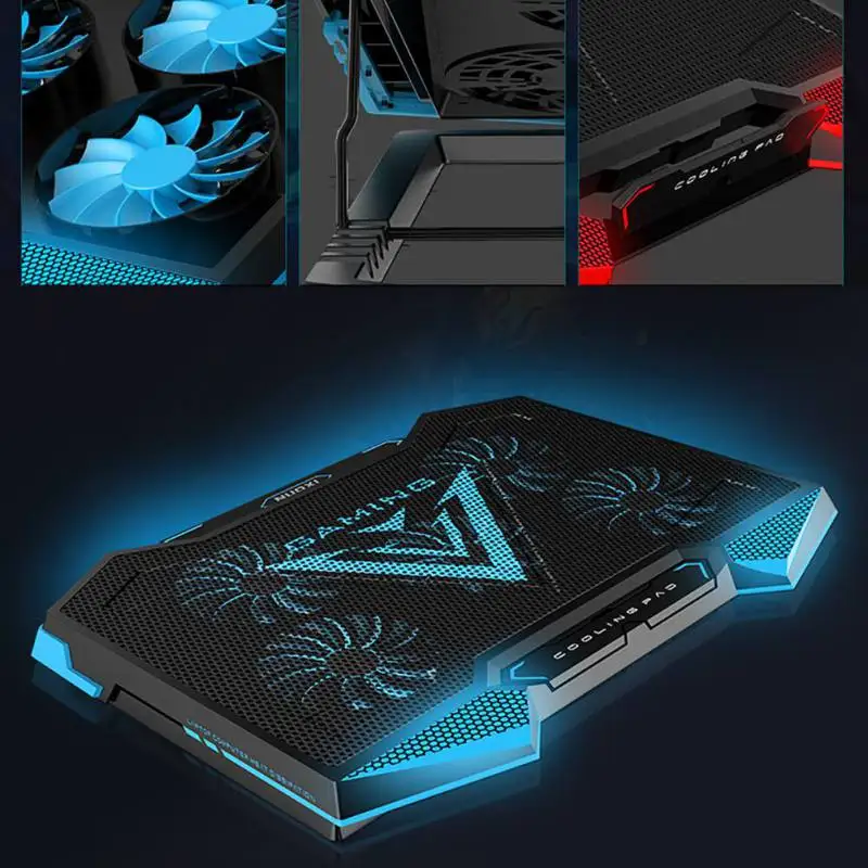 11 Dual USB 5 fans Adjustable Angle Laptop Cooler Pad Notebook Heat Dissipation Fan Cooler for 15.6 17.3 18 19 inch Laptop
11 Dual USB 5 fans Adjustable Angle Laptop Cooler Pad Notebook Heat Dissipation Fan Cooler for 15.6 17.3 18 19 inch Laptop