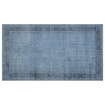 Handmade Blue Vintage Overdyed Turkish Area Rug 177x315 Cm-5'10''X10'4'' 
Handmade Blue Vintage Overdyed Turkish Area Rug 177x315 Cm-5'10''X10'4''