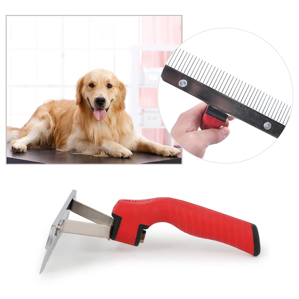 Long Tooth Undercoat Dog Rake Anti-Slip Rubber Handle Pet Grooming Rake SlickerTool Duty Steel Comb for Long Hair Pet Dropship
Long Tooth Undercoat Dog Rake Anti-Slip Rubber Handle Pet Grooming Rake SlickerTool Duty Steel Comb for Long Hair Pet Dropship