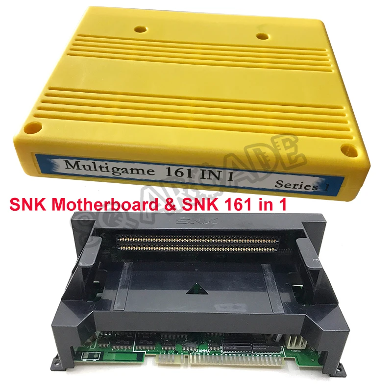 SNK 161 в 1 игры neo geo mvs Аркада Jamma Multigame PCB Board картридж VGA выход для ретро игрового