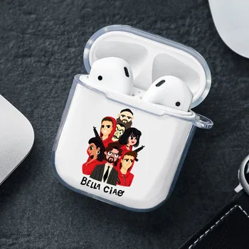 2020 hot Spain TV Money Heist House Paper La Casa De Papel Earphone Case for Aipods 1 2 Soft Cover for Blutooth Earphone Airpods
2020 hot Spain TV Money Heist House Paper La Casa De Papel Earphone Case for Aipods 1 2 Soft Cover for Blutooth Earphone Airpods