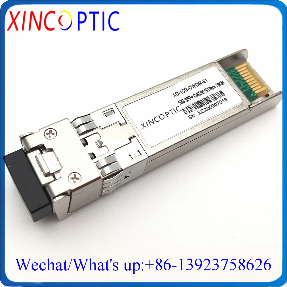 

10G 10KM 1610nm CWDM SFP+ Transceiver Module,10Gbp CWDM SFP+ 10km 16dB 20dB DFB DOM Duplex LC SMF Fiber Optic Transceiver Module