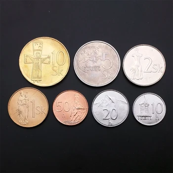 100% Real Original Coin Uncirculated Slovakia Coins Full Set 7 Unc
100% Real Original Coin Uncirculated Slovakia Coins Full Set 7 Unc