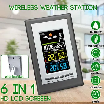 Barometer Thermometer Daily Prediction Monitoring LCD Digital HD Display Multifunction Home Office Bedroom Weather Station Clock
Barometer Thermometer Daily Prediction Monitoring LCD Digital HD Display Multifunction Home Office Bedroom Weather Station Clock