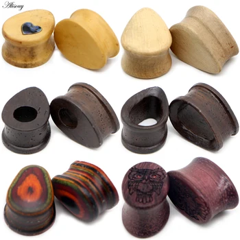 Alisouy 2pcs Owl Ebony Hollow Wood Ear Plugs Tunnels Exapander Strechers Water Drop Oval Shape Earrings Piercing Body Jewelry
Alisouy 2pcs Owl Ebony Hollow Wood Ear Plugs Tunnels Exapander Strechers Water Drop Oval Shape Earrings Piercing Body Jewelry