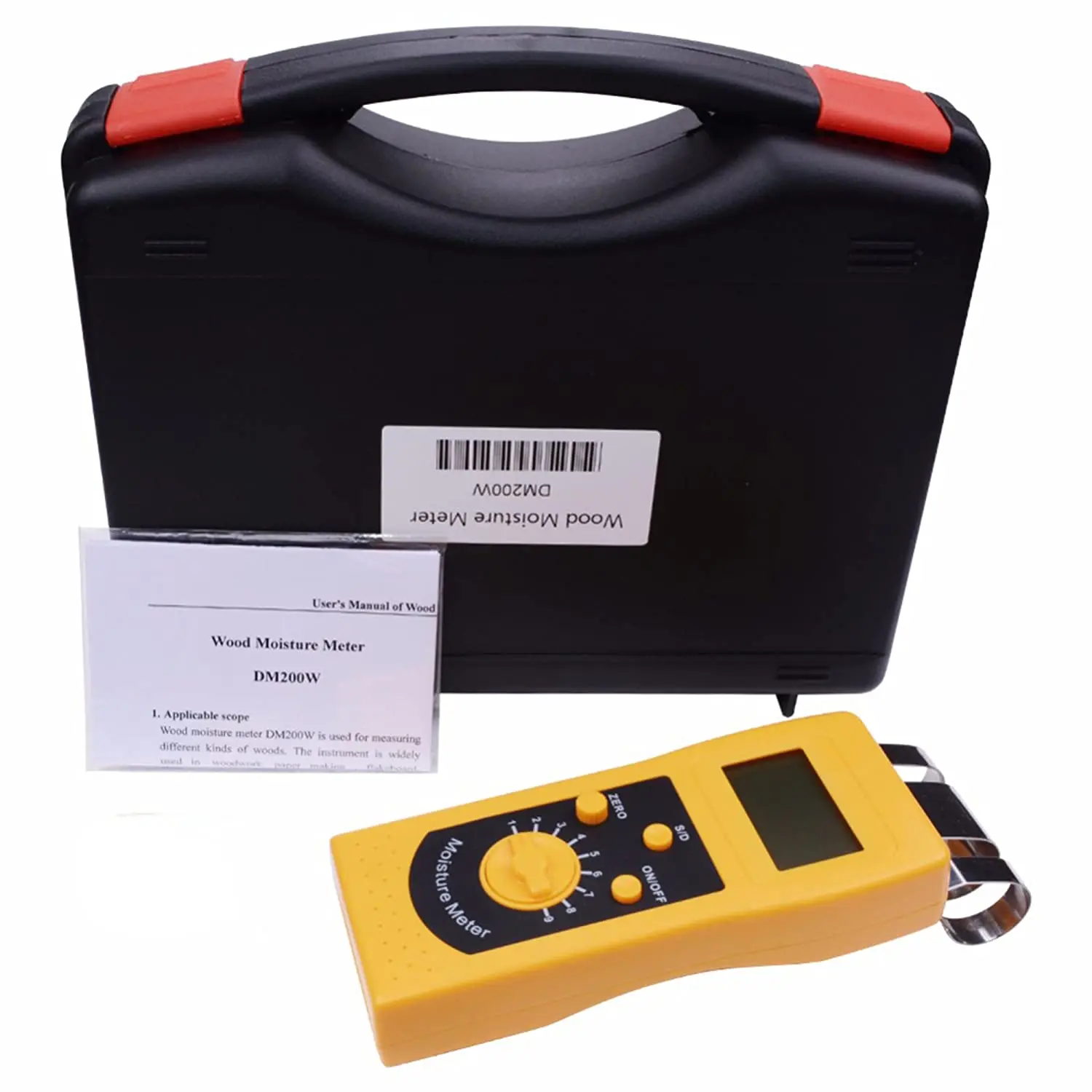 4 Digital LCD Wood Moisture Meter Tester with Measuring range 0 to 50 Percent Resolusion 0.1 0.01
4 Digital LCD Wood Moisture Meter Tester with Measuring range 0 to 50 Percent Resolusion 0.1 0.01