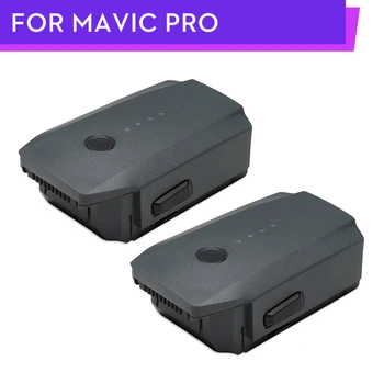 2PCS DJI Mavic Pro Intelligent Flight Battery Max 27-min Flight Time 3830mAh 11.4V Designed for the Mavic pro
2PCS DJI Mavic Pro Intelligent Flight Battery Max 27-min Flight Time 3830mAh 11.4V Designed for the Mavic pro